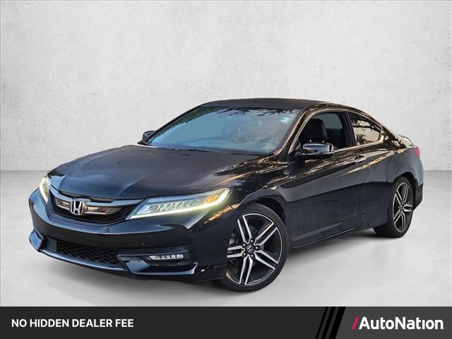 Crystal Black Pearl 2016 Honda Accord Coupe Coupe Front-Wheel Drive 6-Speed Automatic