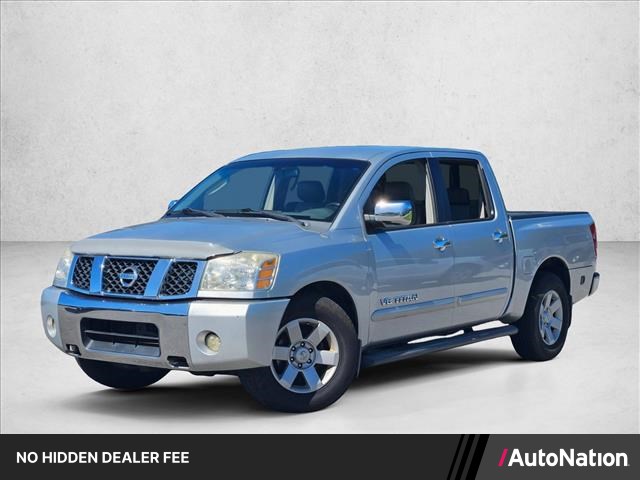 Radiant Silver 2005 Nissan Titan Pickup Truck Rear-Wheel Drive Automatic