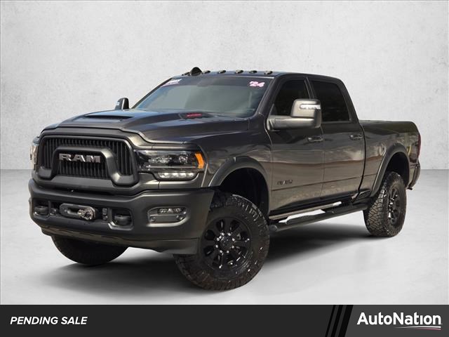 Gray (Granite Crystal Metallic Clearcoat) 2024 RAM 2500 Power Wagon Crew Cab 4WD Pickup Truck Four-Wheel Drive 8-Speed Automatic
