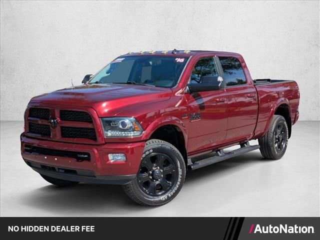 Delmonico Red Pearlcoat 2016 RAM 2500 Laramie Crew Cab 4WD Pickup Truck Four-Wheel Drive 6-Speed Automatic