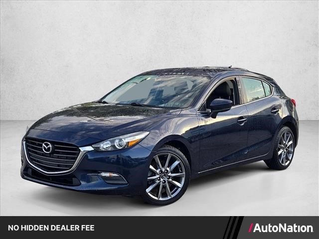 Deep Crystal Blue Mica 2018 Mazda MAZDA3 Hatchback Front-Wheel Drive Automatic