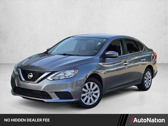 Gray (Gun Metallic) 2017 Nissan Sentra Sedan Front-Wheel Drive Automatic