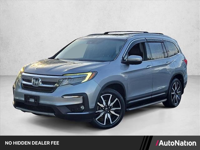 Lunar Silver Metallic 2019 Honda Pilot SUV / Crossover All-Wheel Drive Automatic