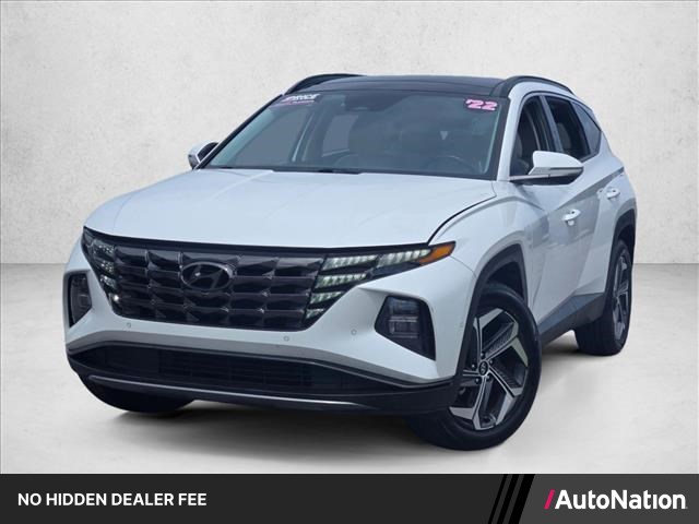 Quartz White 2022 Hyundai Tucson SUV / Crossover All-Wheel Drive Automatic