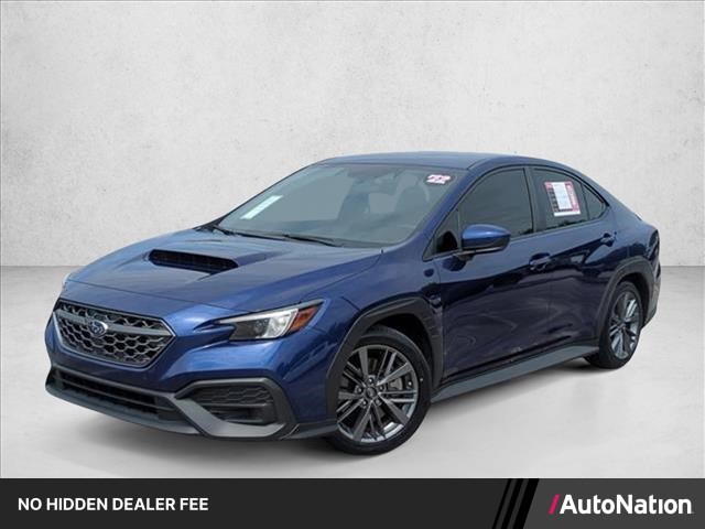 Sapphire Blue 2022 Subaru WRX AWD Sedan All-Wheel Drive Automatic