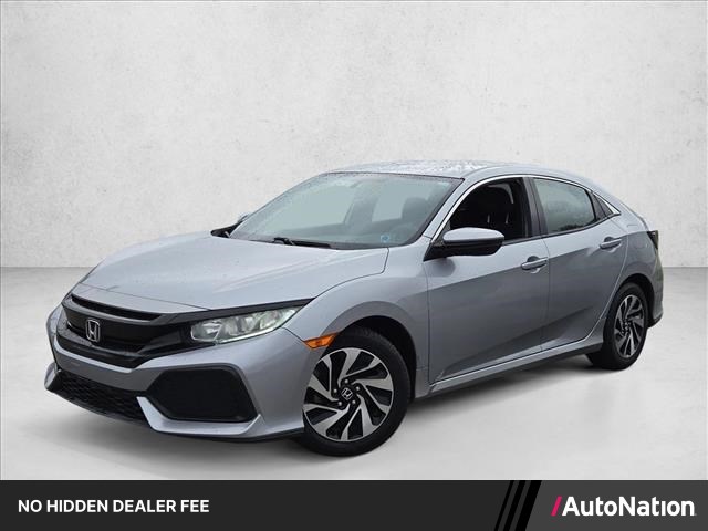 Sonic Gray Pearl 2017 Honda Civic Hatchback Hatchback Front-Wheel Drive Automatic