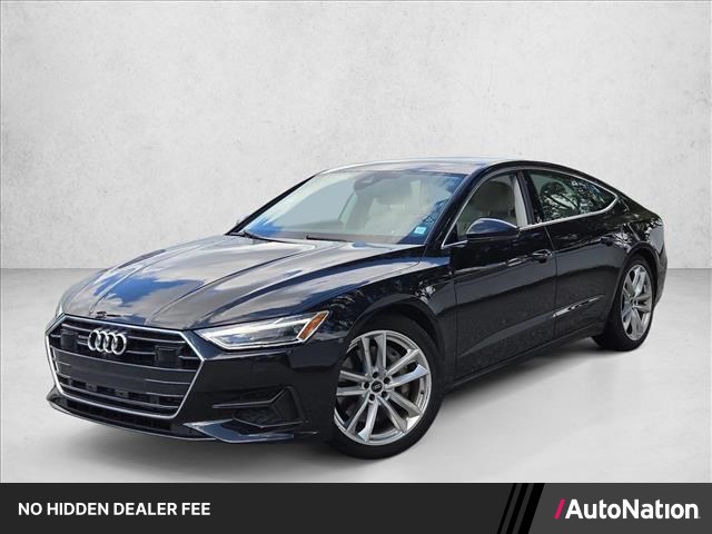 Mythos Black Metallic 2023 Audi A7 Sedan All-Wheel Drive Automatic