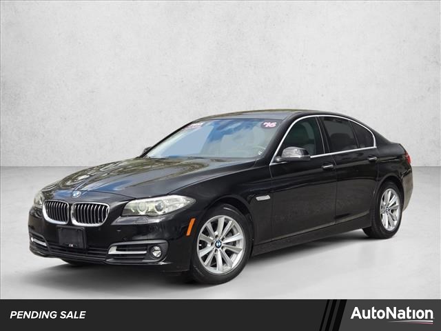 Jet Black 2016 BMW 5 Series 528i Sedan RWD Sedan Rear-Wheel Drive Automatic