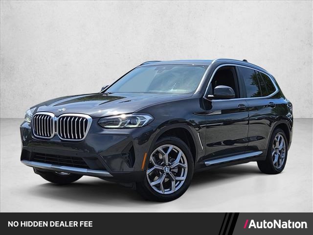 Gray (Dark Graphite Metallic) 2024 BMW X3 SUV / Crossover All-Wheel Drive Automatic