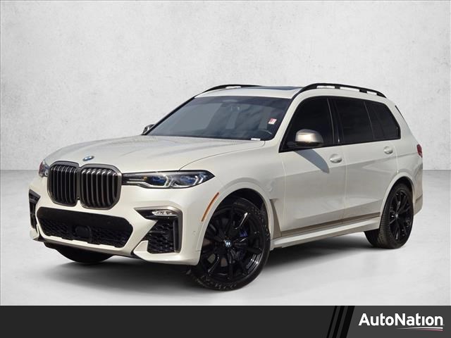 Mineral White Metallic 2022 BMW X7 M50i AWD SUV / Crossover All-Wheel Drive Automatic