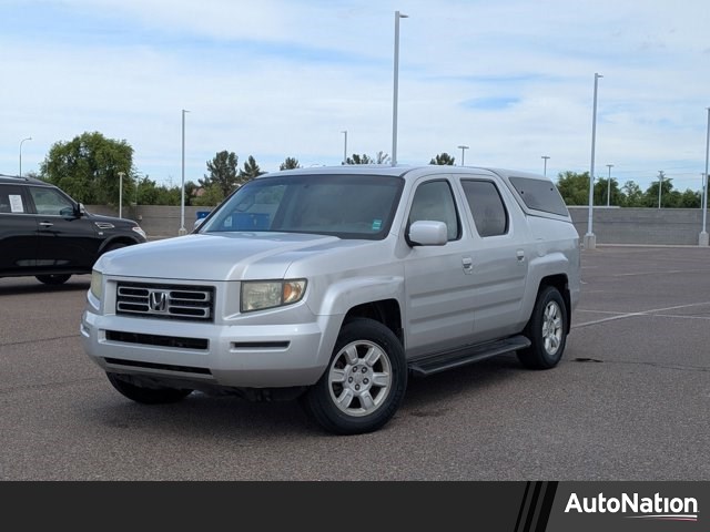 B-Silver-M/Gray 2006 Honda Ridgeline RTL Pickup Truck All-Wheel Drive Automatic