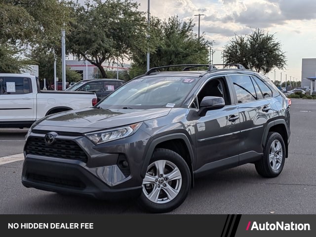 Magnetic Gray Metallic 2021 Toyota RAV4 SUV / Crossover All-Wheel Drive Automatic