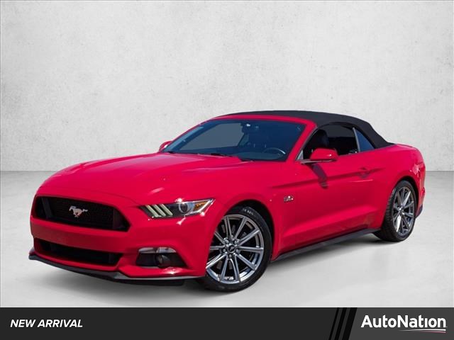 Race Red 2015 Ford Mustang GT Premium Convertible RWD Convertible Rear-Wheel Drive 6-Speed Automatic