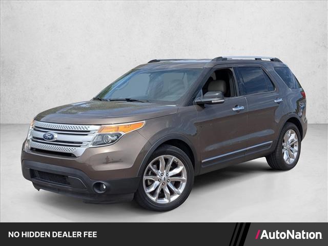 Caribou Metallic 2015 Ford Explorer SUV / Crossover Front-Wheel Drive 6-Speed Automatic