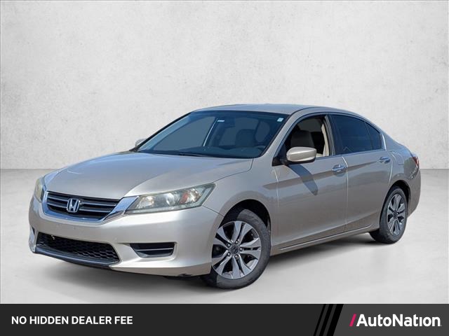 Champagne Frost Pe 2014 Honda Accord LX Sedan Front-Wheel Drive Automatic