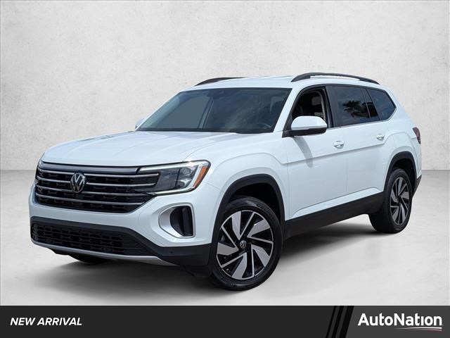 Gray 2024 Volkswagen Atlas SE FWD with Technology SUV / Crossover Front-Wheel Drive 8-Speed Automatic