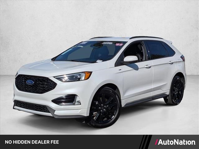 Star White Metallic Tri-Coat 2022 Ford Edge ST Line AWD SUV / Crossover All-Wheel Drive 8-Speed Automatic