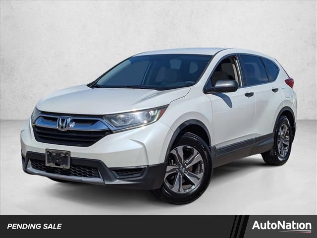 White 2018 Honda CR-V LX FWD SUV / Crossover Front-Wheel Drive Continuously Variable Transmission