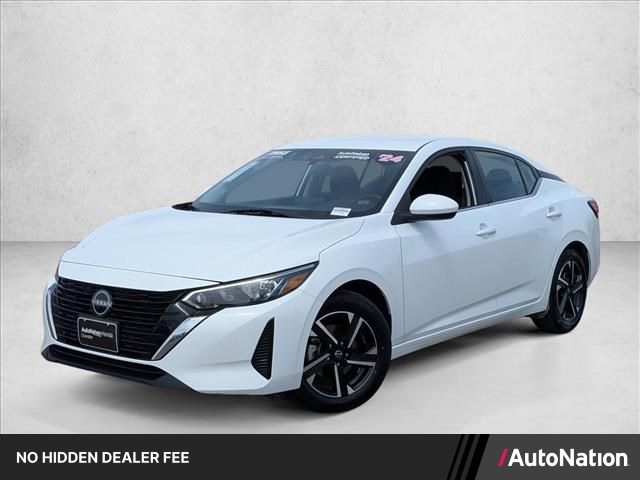 White (Fresh Powder) 2024 Nissan Sentra Sedan Front-Wheel Drive Automatic