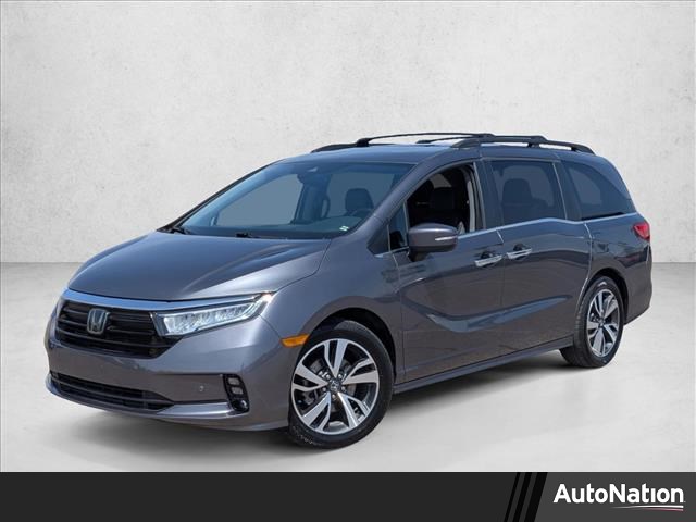 Gray (Modern Steel Metallic) 2023 Honda Odyssey Touring FWD Minivan Front-Wheel Drive Automatic