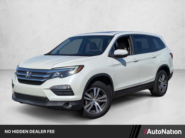 White 2017 Honda Pilot SUV / Crossover Front-Wheel Drive Automatic