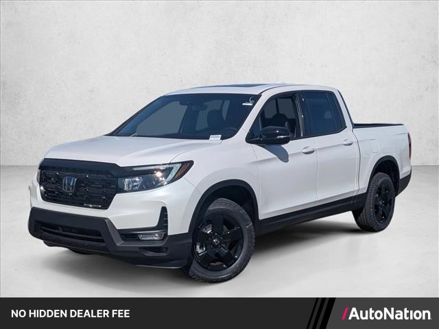 Platinum White Pearl 2026 Honda Ridgeline Black Edition AWD Pickup Truck All-Wheel Drive Automatic