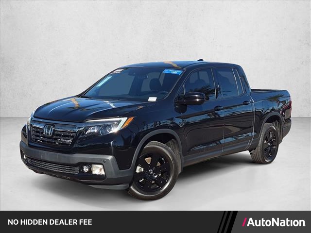 Black 2020 Honda Ridgeline Pickup Truck All-Wheel Drive 6-Speed Automatic