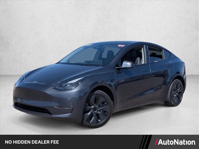 Gray (Stealth Grey) 2025 Tesla Model Y SUV / Crossover All-Wheel Drive Automatic