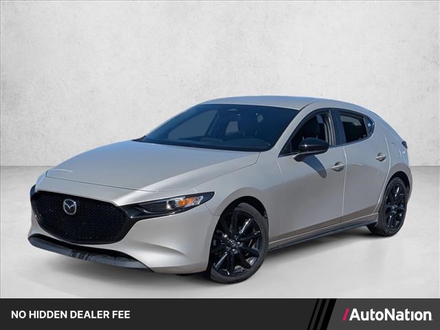 Gray (Platinum Quartz Metallic) 2024 Mazda MAZDA3 Hatchback Front-Wheel Drive Automatic