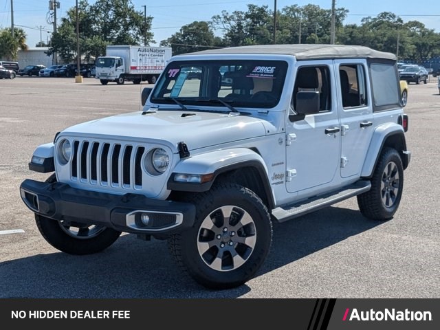 Bright White Clearcoat 2018 Jeep Wrangler SUV / Crossover Four-Wheel Drive 6-Speed Manual