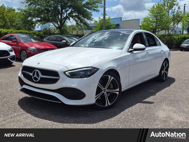 Polar White 2022 Mercedes-Benz C-Class C 300 Sedan RWD Sedan Rear-Wheel Drive Automatic
