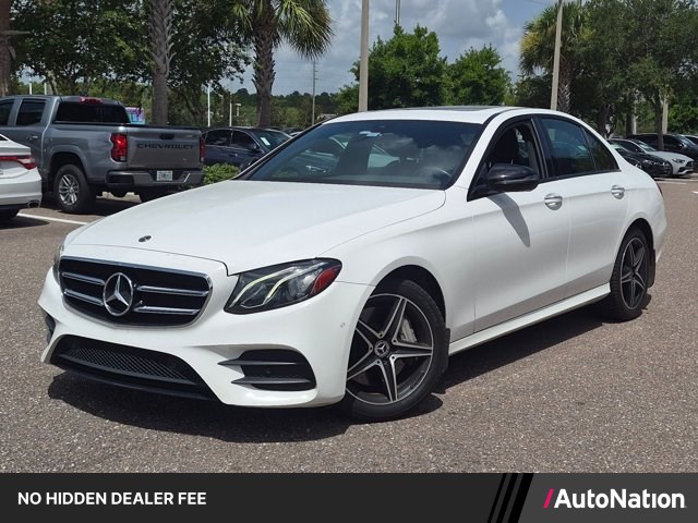 Polar White 2018 Mercedes-Benz E-Class Sedan All-Wheel Drive Automatic