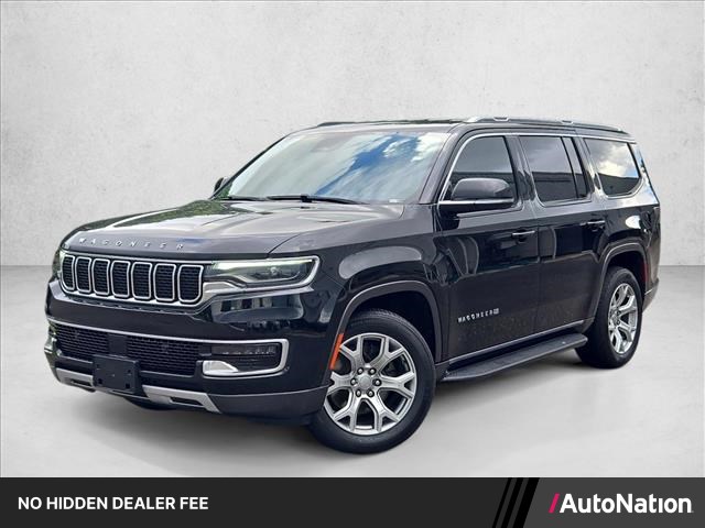 Diamond Black Crystal Pearlcoat 2022 Jeep Wagoneer SUV / Crossover 4X2 8-Speed Automatic
