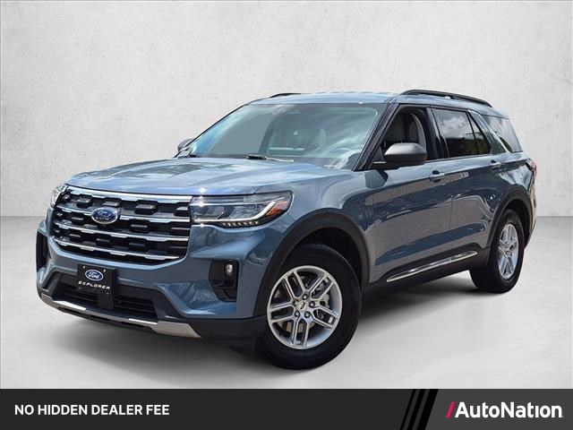 Vapor Blue Metallic 2025 Ford Explorer SUV / Crossover Rear-Wheel Drive Automatic