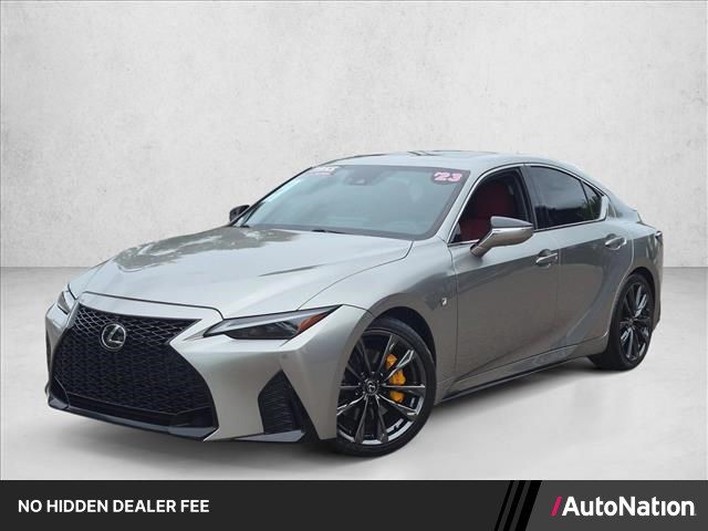 Atomic Silver 2023 Lexus IS 350 F Sport RWD Sedan Rear-Wheel Drive Automatic