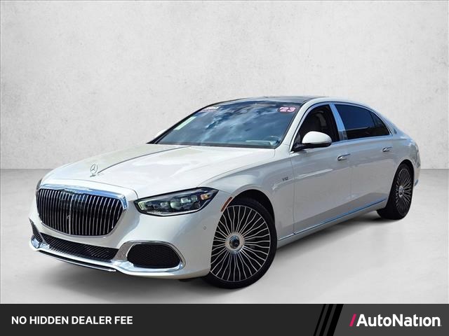 Manufaktur Diamond White 2023 Mercedes-Benz S-Class Sedan All-Wheel Drive Automatic