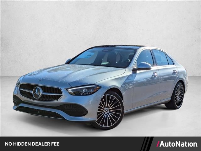 Cirrus Silver Metallic 2026 Mercedes-Benz C-Class Sedan Rear-Wheel Drive Automatic
