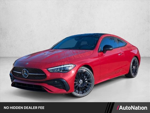Manufaktur Patagonia Red Metallic 2026 Mercedes-Benz CLE 300 4MATIC Coupe All-Wheel Drive Automatic