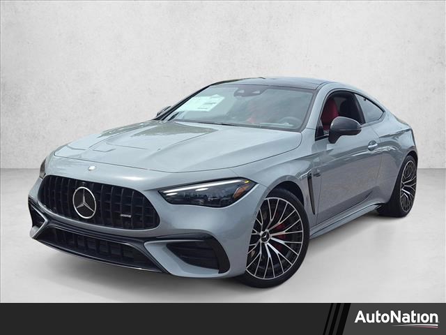 Gray (Manufaktur Alpine Grey Metallic) 2026 Mercedes-Benz CLE AMG CLE 53 4MATIC Coupe All-Wheel Drive Automatic