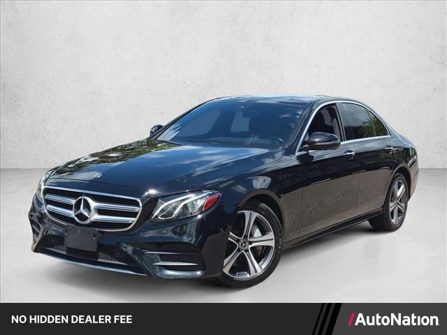 Black 2020 Mercedes-Benz E-Class Sedan All-Wheel Drive Automatic