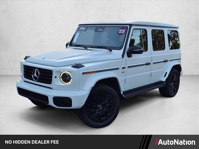 Manufaktur Moonlight White Magno 2025 Mercedes-Benz G-Class SUV / Crossover All-Wheel Drive Automatic
