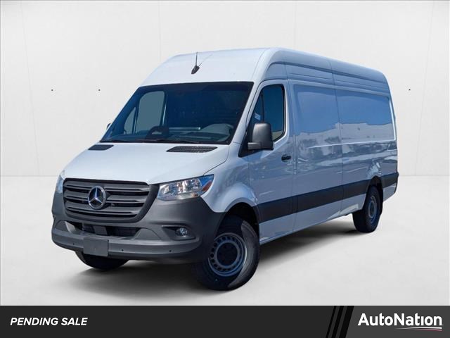 Arctic White 2025 Mercedes-Benz Sprinter Cargo 2500 170 High Roof RWD Van Rear-Wheel Drive Automatic