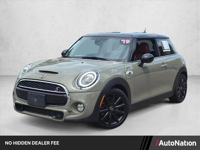 Gray (Emerald Grey Metallic) 2019 MINI Cooper Hatchback Front-Wheel Drive Automatic