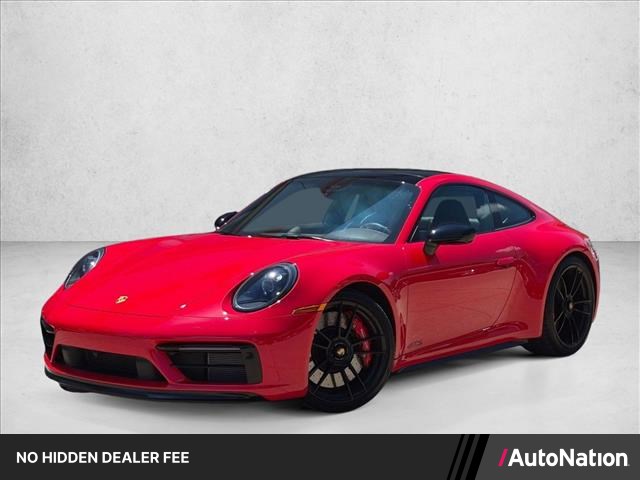 Guards Red 2024 Porsche 911 Coupe All-Wheel Drive Automatic