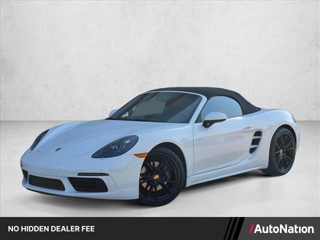 White 2024 Porsche 718 Boxster Convertible  Automatic