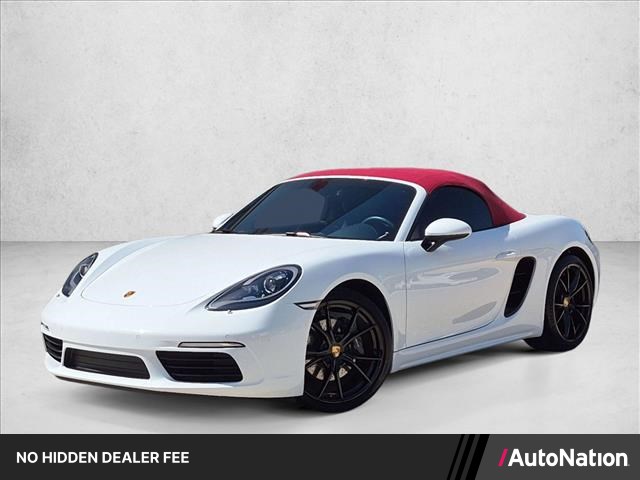 White 2025 Porsche 718 Boxster Convertible  Automatic