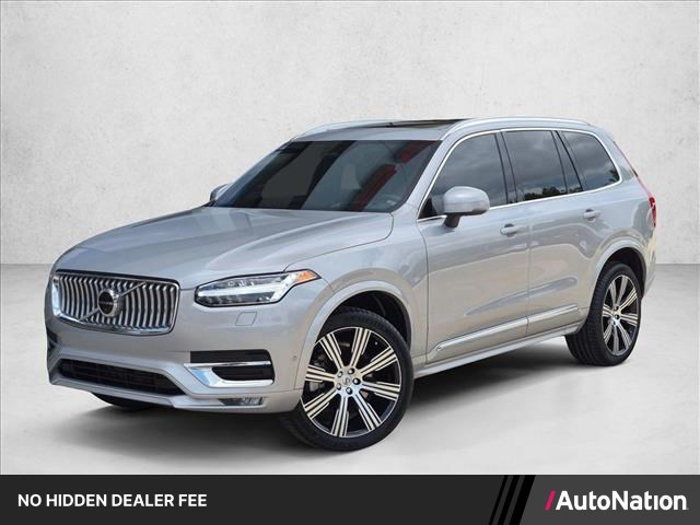 Silver 2023 Volvo XC90 B6 Ultimate Bright Theme 7-Passenger AWD SUV / Crossover All-Wheel Drive Automatic