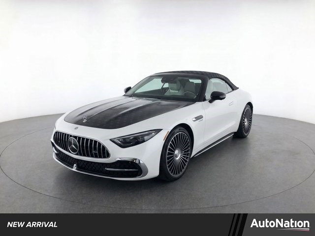 Manufaktur Moonlight White Magno 2026 Mercedes-Benz SL-Class Mercedes-Maybach SL 680 Monogram Series 4MATIC Convertible All-Wheel Drive Automatic