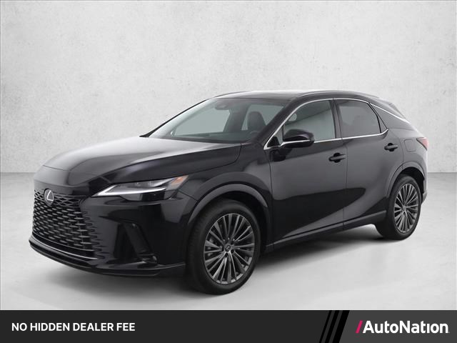 Black (Caviar) 2024 Lexus RX Hybrid 350h Luxury AWD SUV / Crossover All-Wheel Drive Automatic