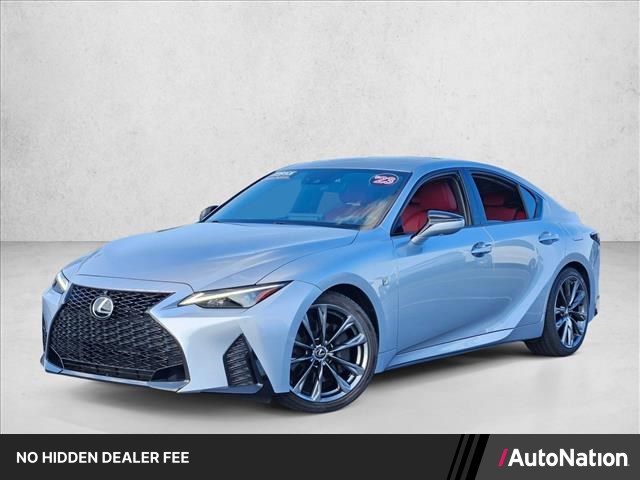 Iridium 2023 Lexus IS 350 F Sport RWD Sedan Rear-Wheel Drive Automatic